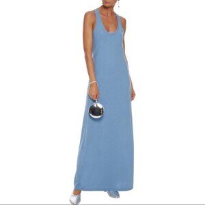 James Perse Sky Blue Maxi Racerback Dress Size 2 (Medium)